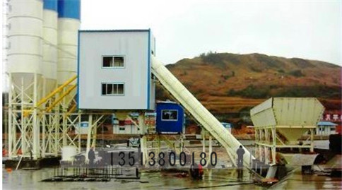 時產(chǎn)60方混凝土攪拌站