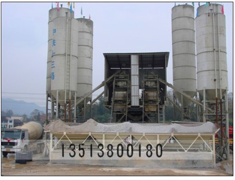 小型移動(dòng)可拆卸的水泥攪拌站