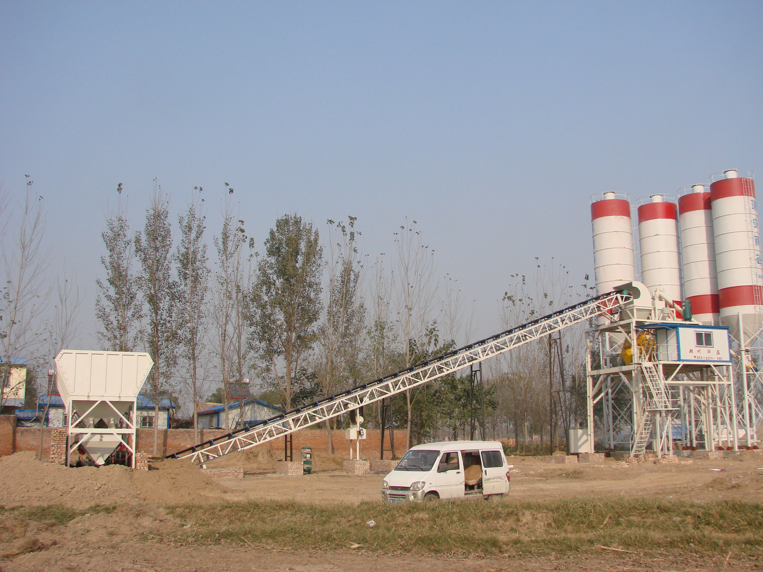 HZS90混凝土攪拌站