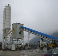 HZS180型攪拌站案例