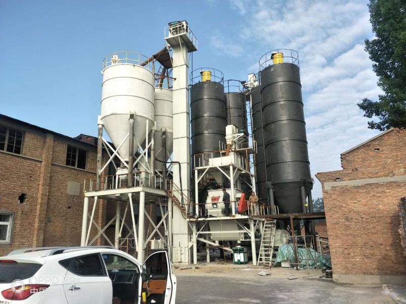 年產(chǎn)10萬噸干粉砂漿攪拌站