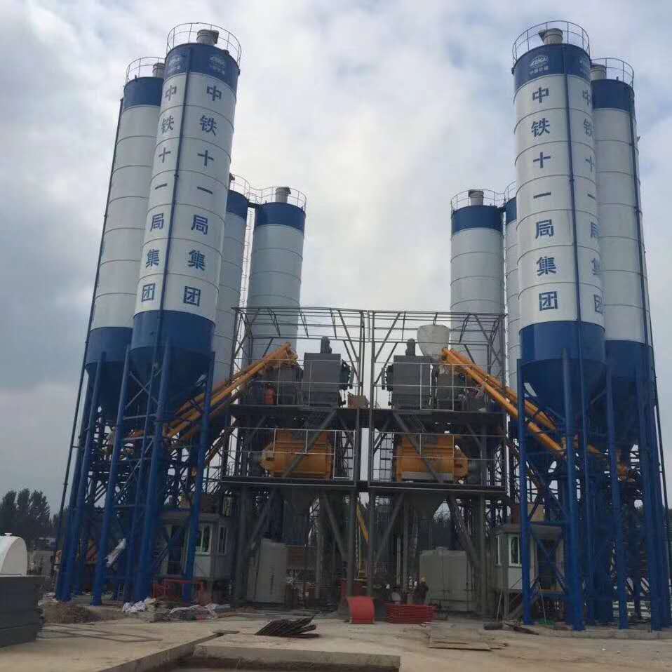 HZS240商品混凝土攪拌站