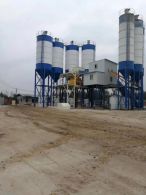 2HZS120型混凝土攪拌站案例現(xiàn)場